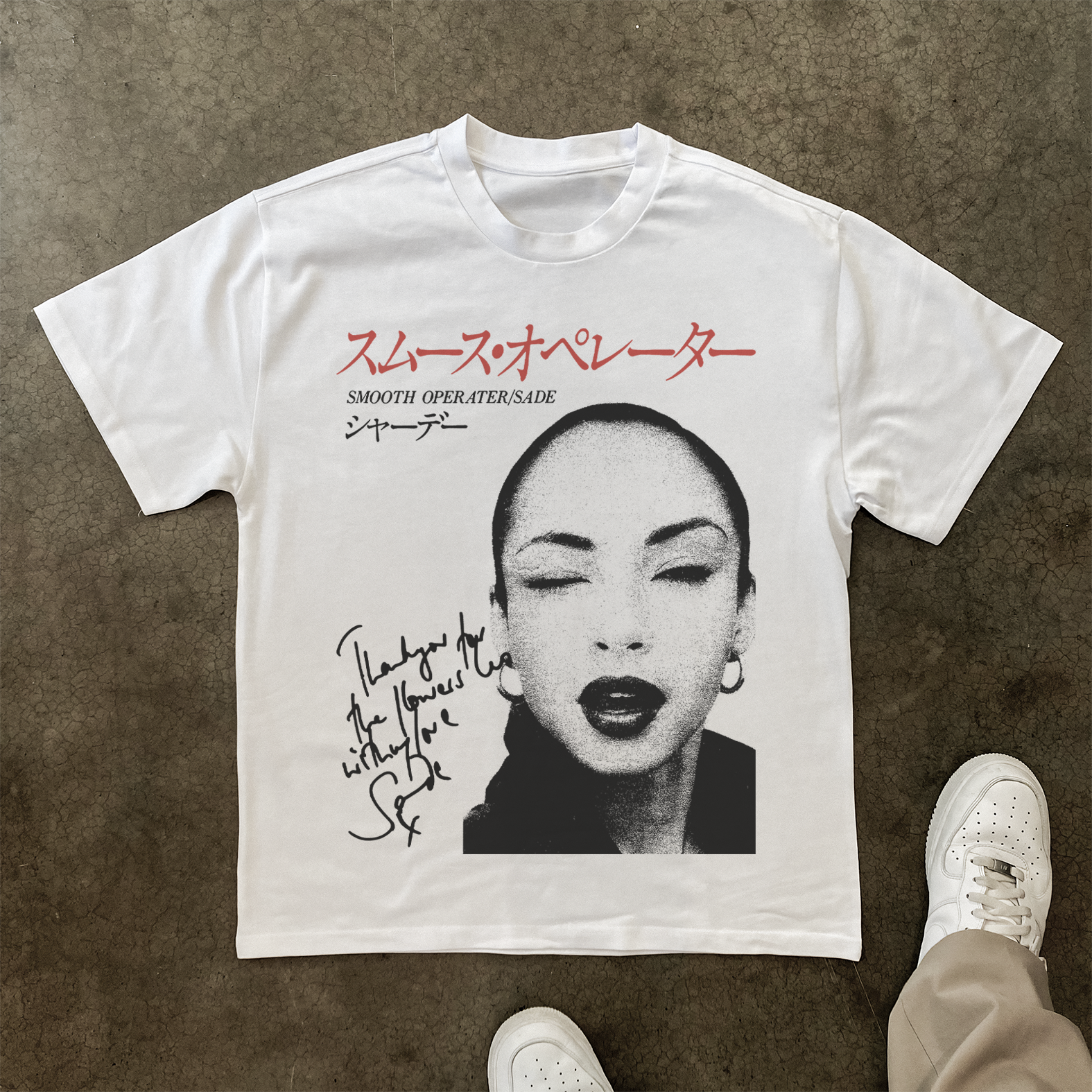 Smooth Operator Heavyweight White Tshirt – AOCTW