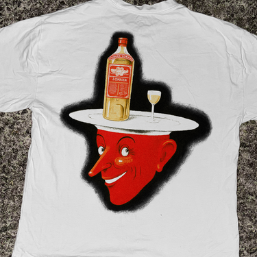 Combier 'Elixar' Vintage Heavyweight White Tee