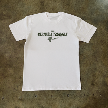 'BERMUDA TRIANGLE' CLASSIC WHITE TEE