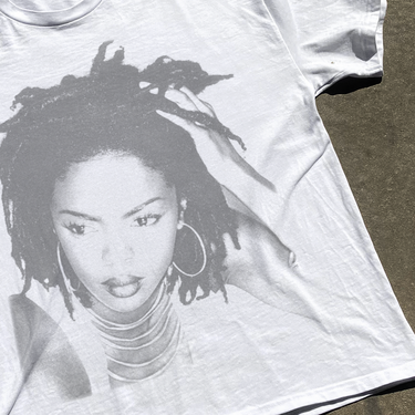 FADED LAURYN 'KILLING ME SOFTLY' HEAVY WHITE T-SHIRT