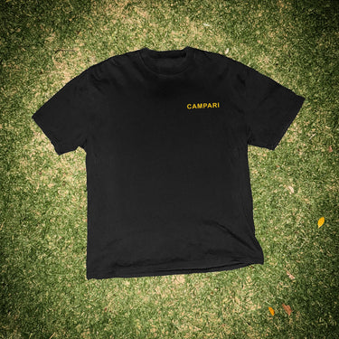 CAMPARI HEAVYWEIGHT BLACK T-SHIRT