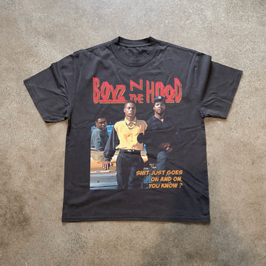 BOYZ N THE HOOD HEAVYWEIGHT BLACK T-SHIRT