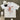 BE HAPPY - GO LUCKY HEAVYWEIGHT WHITE T-SHIRT