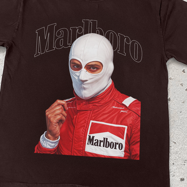 F1 'MARLY RACER' CHOC HEAVYWEIGHT T-SHIRT