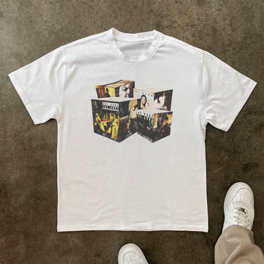 ICE CUBE HEAVYWEIGHT WHITE TSHIRT