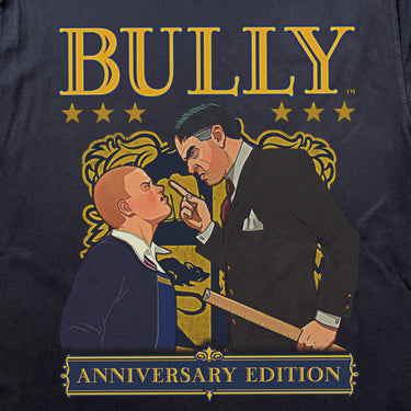 BULLY-PLAYSTATION HEAVYWEIGHT BLACK T-SHIRT