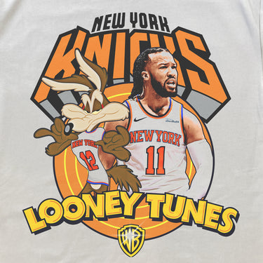 LOONEY TUNES X NBA KNICKS HEAVYWEIGHT WHITE T-SHIRT