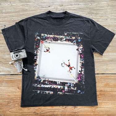 'COUNT THE LIGHTS' HEAVYWEIGHT BLACK T-SHIRT