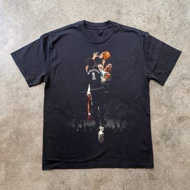 JA MORANT DUNK ON WEMBY HEAVYWEIGHT BLACK T-SHIRT