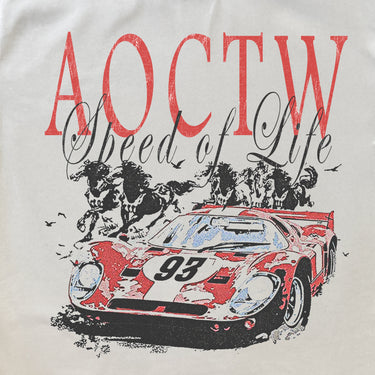 AOCTW SPEED OF LIFE HEAVYWEIGHT WHITE T-SHIRT