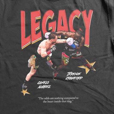LEGACY UNDISPUTED HEAVYWEIGHT BLACK T-SHIRT
