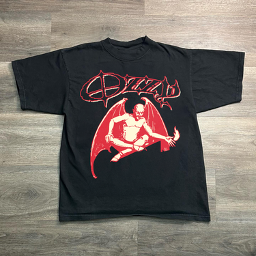 'OZZY' PRINCE OF DARKNESS HEAVY BLACK TEE