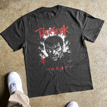 BERSERK HEAVYWEIGHT BLACK TSHIRT