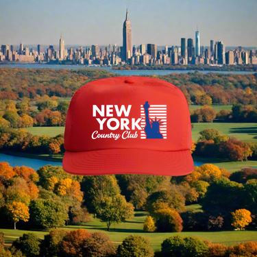 NEW YORK COUNTRY CLUB NYLON SNAPBACK CAP