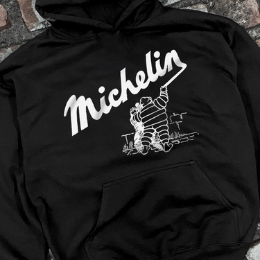 MICHELIN ONE SHOT BLACK HOODIE