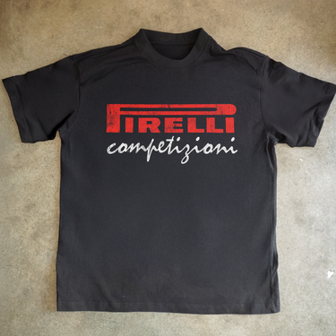 PIR3LLI COMPETIZIONI HEAVYWEIGHT WASHED T-SHIRT