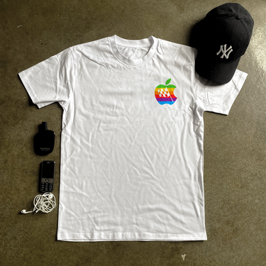 APPLE x PORSCHE 935 HEAVYWEIGHT WHITE T-SHIRT