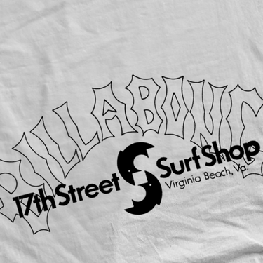 RARE 80s 'BILLABONG' VIRGINIA BEACH SURF SHOP WHITE TEE