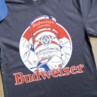 BUDWEISER KING OF BEERS HEAVYWEIGHT BLACK T-SHIRT