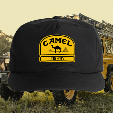 CAMEL TROPHY NYLON SNAPBACK CAP