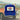 CHEVY CLASSIC CURVED BILL PATCH HAT WHITE AND ROYAL BLUE