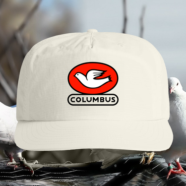 COLUMBUS CREAM WHITE SURF CAP