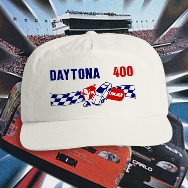 'DAYTONA 400' WHITE SURF CAP