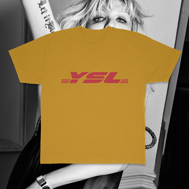 FREE FREIGHT OVER $100 HEAVY WEIGHT YELLOW TEE