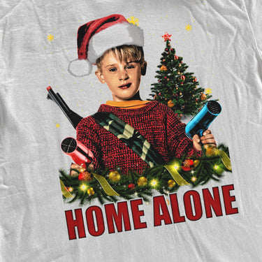 HOME ALONE HEAVYWEIGHT WHITE T-SHIRT