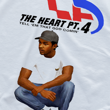 'KENNY TURISMO' PS2 HEAVYWEIGHT WHITE T-SHIRT