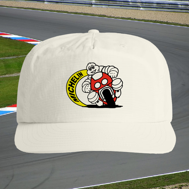 MICHELIN RACING CREAM WHITE SURF CAP