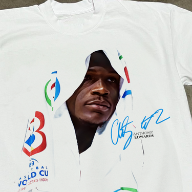 ANT EDWARDS 'MJ'S SON' HEAVYWEIGHT WHITE T-SHIRT