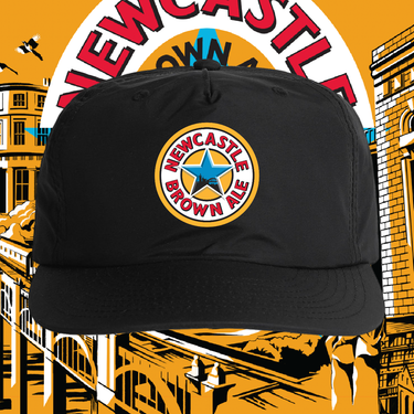 NEWCASTLE BROWN ALE NYLON SNAPBACK CAP