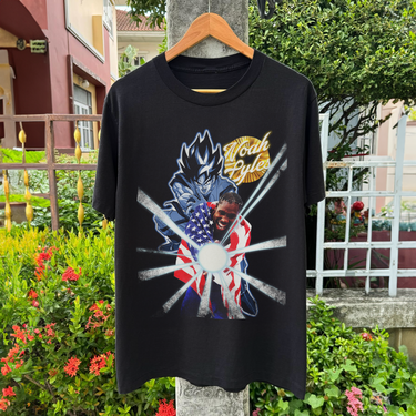 NOAH LYLES 'KAMEHAMEHA' HEAVYWEIGHT BLACK T-SHIRT