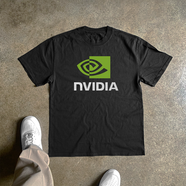 NVIDIA BLACK HEAVYWEIGHT T-SHIRT