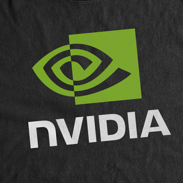 NVIDIA BLACK HEAVYWEIGHT T-SHIRT