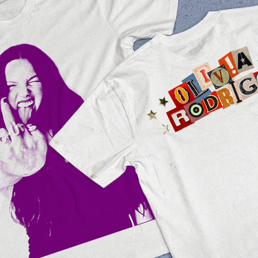 RODRIGO 'F*CK YOU COLLAGE' HEAVYWEIGHT WHITE T-SHIRT