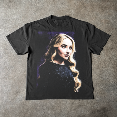 'SABRINA THE WITCH' HEAVYWEIGHT BLACK T-SHIRT