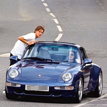 NEED MONEY FOR PORSCHE BLACK HEAVY WEIGHT TEE