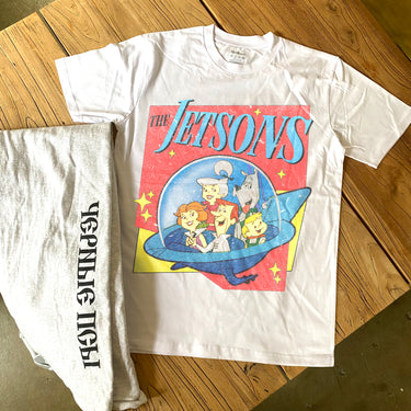 THE JETSONS VINTAGE HEAVYWEIGHT WHITE T-SHIRT