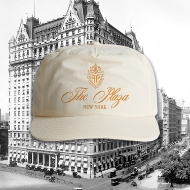 'THE PLAZA HOTEL' NYC NYLON SNAPBACK