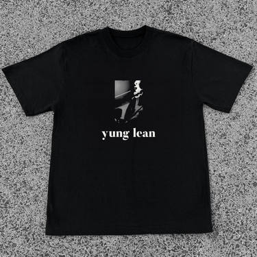 YUNG LEAN 'PENNYWISE' '24 MERCH HEAVYWEIGHT BLACK T-SHIRT