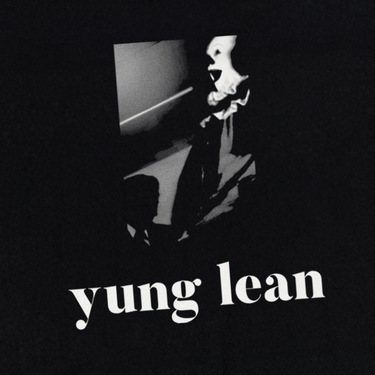 YUNG LEAN 'PENNYWISE' '24 MERCH HEAVYWEIGHT BLACK T-SHIRT