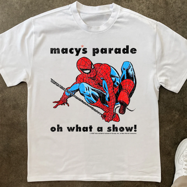 Macy'S Day Pararde Spidey White T-Shirt