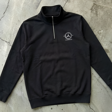 Merc Benz 'Championship Badge' 1/4 Zip Sweatshirt