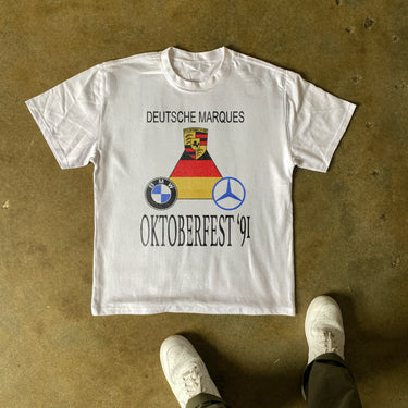 OKTOBERFEST 91 HEAVYWEIGHT WHITE T-SHIRT