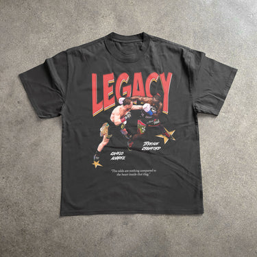 LEGACY UNDISPUTED HEAVYWEIGHT BLACK T-SHIRT