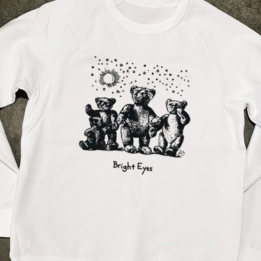 BRIGHT EYES 'BEARS' WHITE CREWNECK