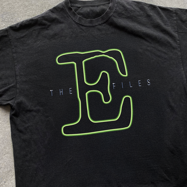 'THE EPSTEIN FILES' VINTAGE WASHED BLACK PARODY TEE