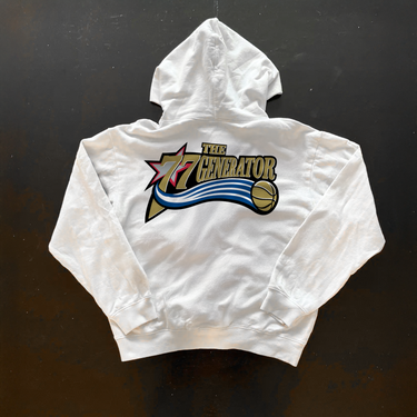 Philly 76Ers 'The Generator' Edgecombe White Pullover Hoodie